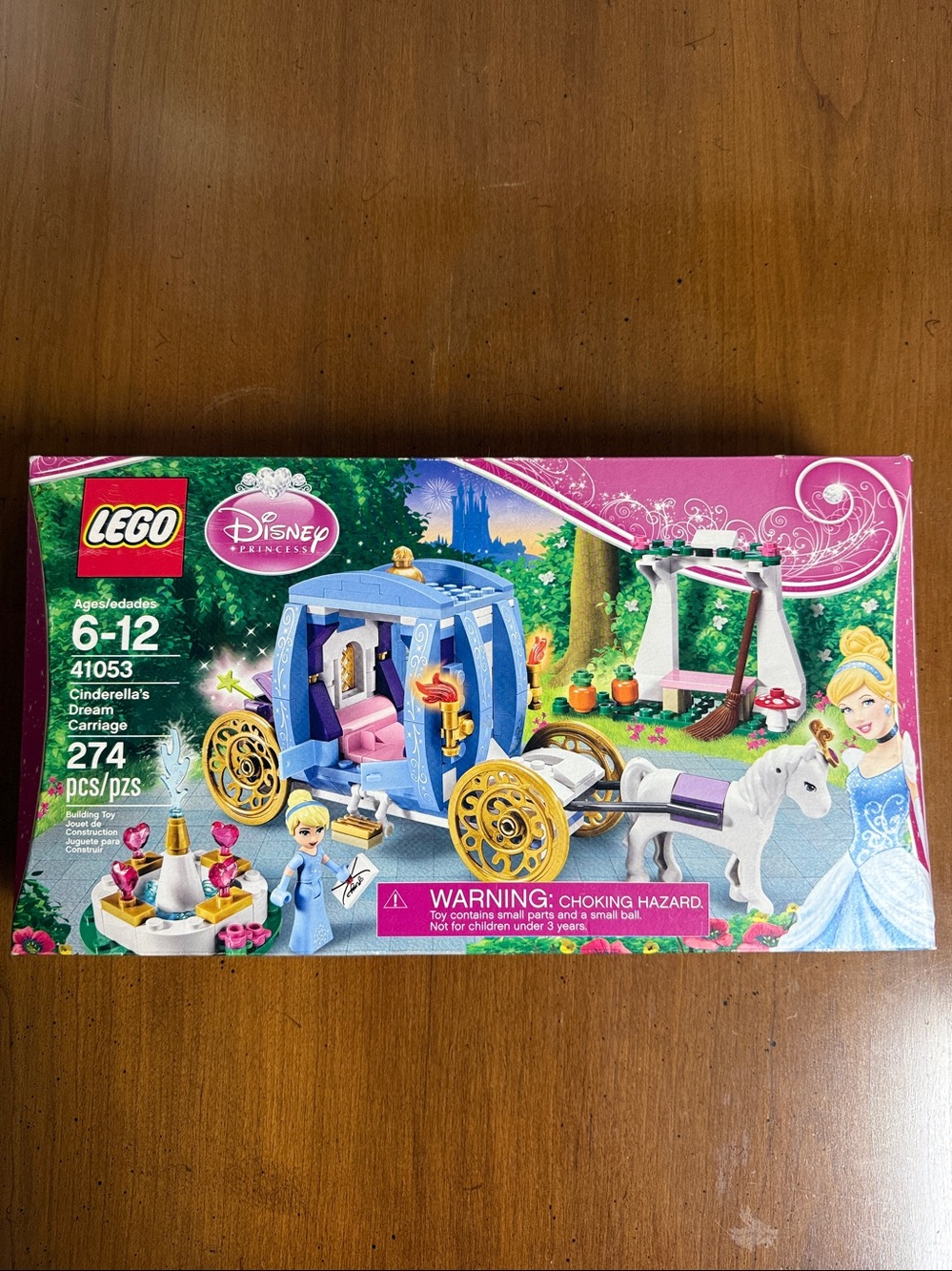 LEGO 41053 Disney Princess Cinderella's Dream Carriage New Sealed Box